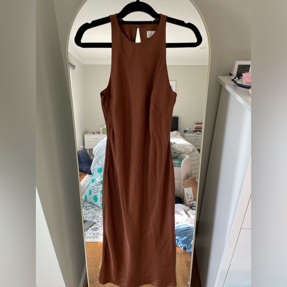 Target high neck slip dress - Perfect for fall date night or a cocktail party!